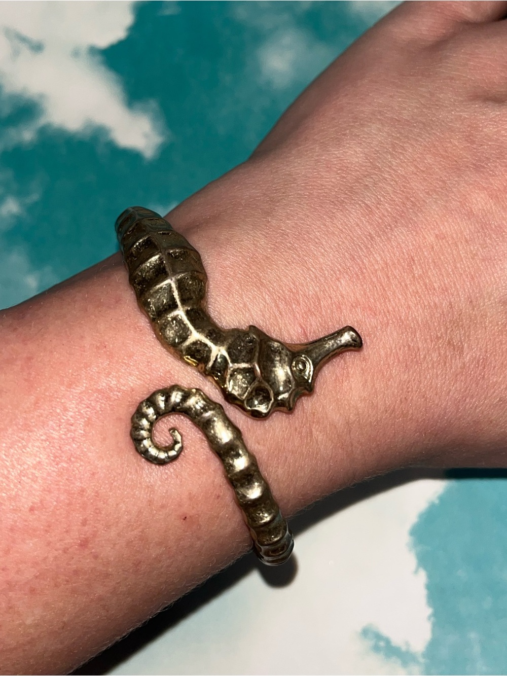 Vintage Seahorse Bracelet